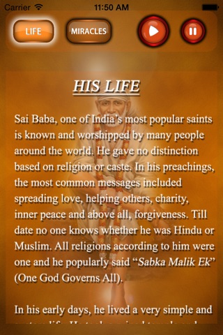 Sai Baba - Om Sainath Namah screenshot 2