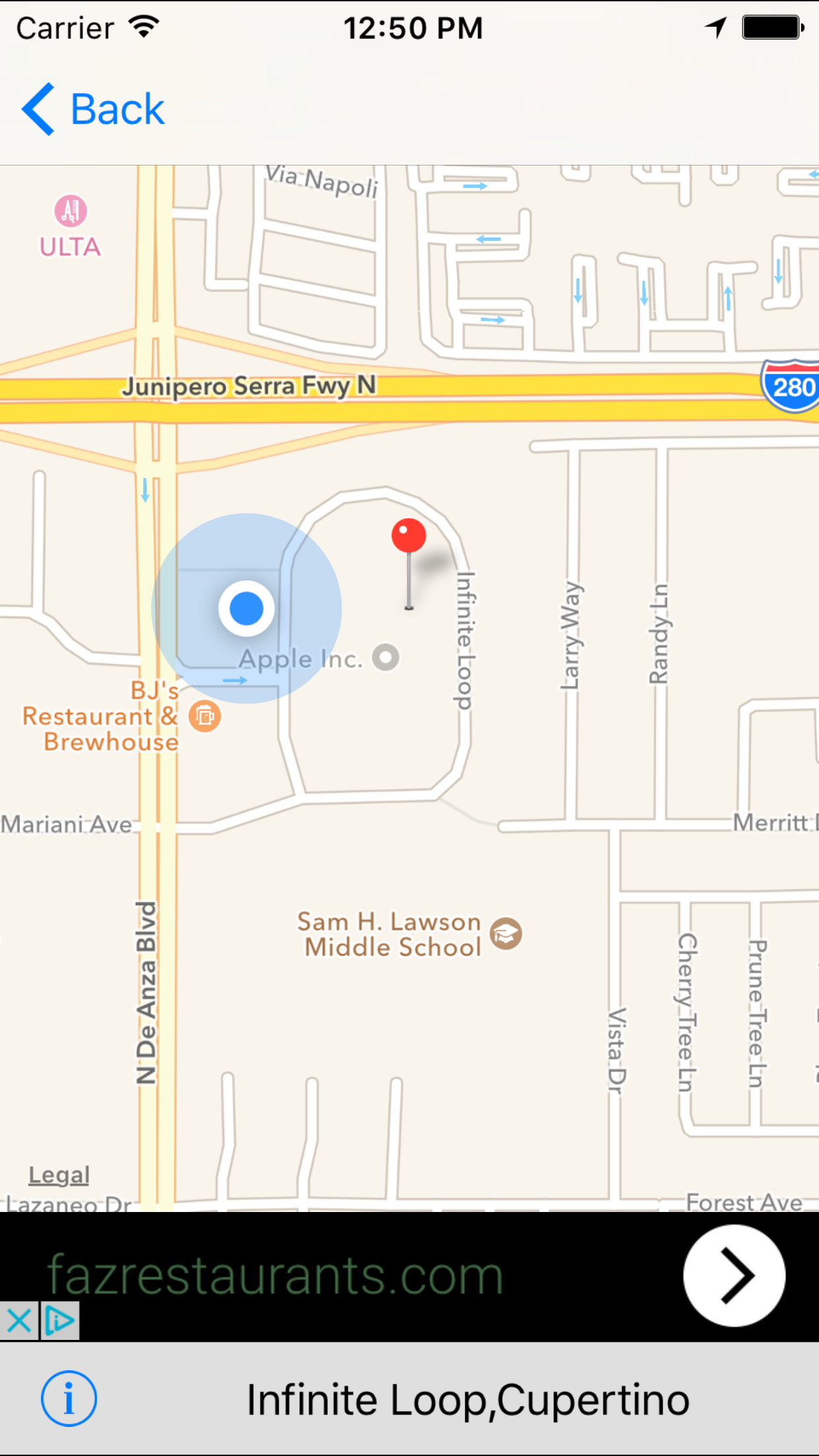 Nearby Food - Restaurant Finder Lite