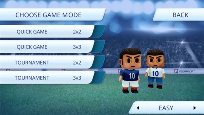 Tap Soccer game screenshot 1