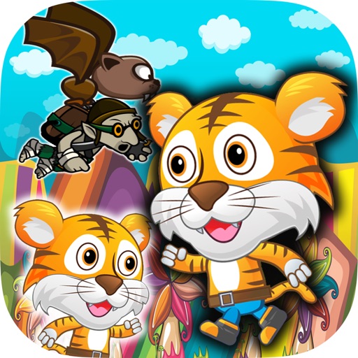 Tiny Tiger Run - Super World Animal Running Game icon