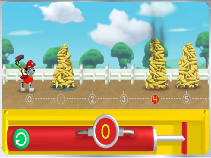 儿童宝宝的早教游戏 Of 狗狗消防员故事