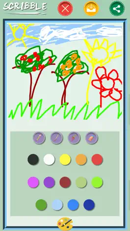 Game screenshot Scribble for Kids apk