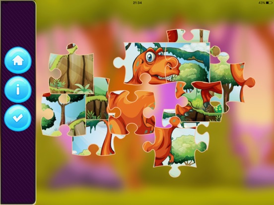 Screenshot #5 pour Puzzle enfant dinosaure jeux apprentissage lecture