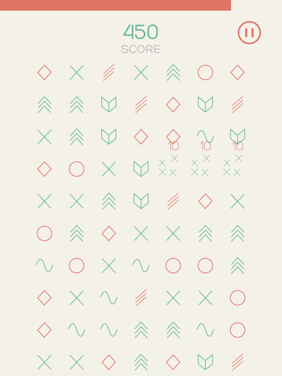 Screenshot #6 pour geomiii – the best designed matching game with awesome geometric design for girls and boys