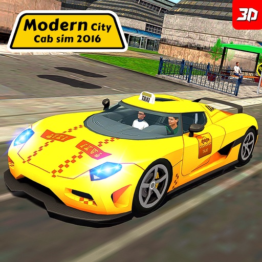 Modern City Cab Simulator 2016 Icon