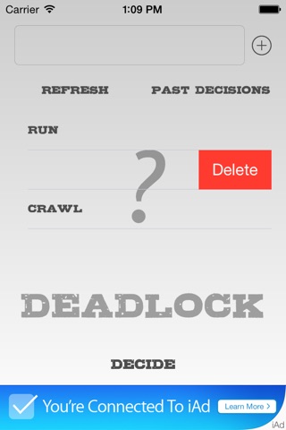 Deadlock - The Decision Making App screenshot 3