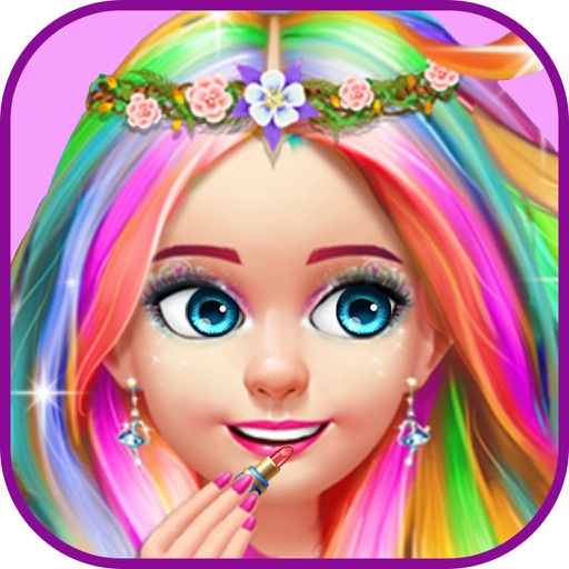 Princess Wedding Salon - MakeUp DressUp Girls Game icon