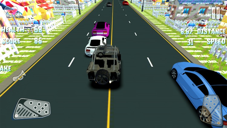 Car Rally Traffic Racer - Roller Highway Street