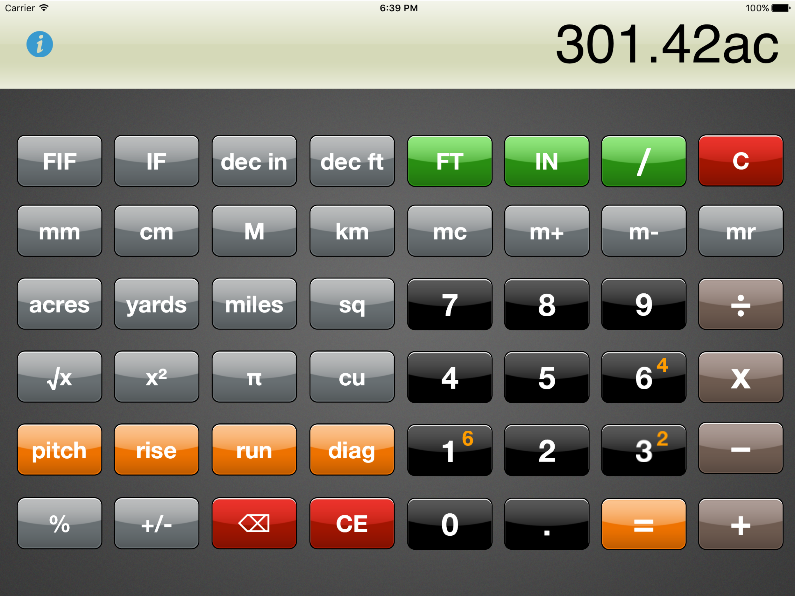 inchCALC+
