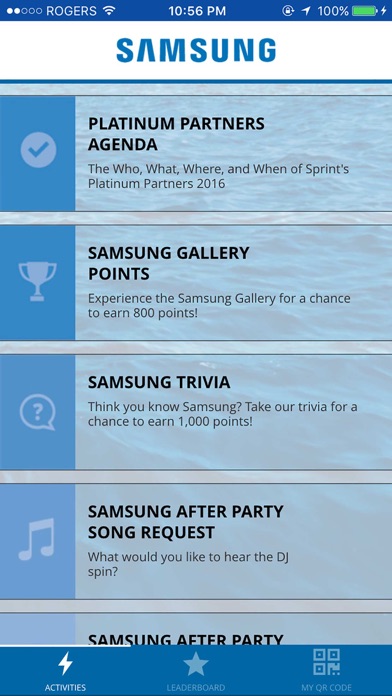 Screenshot #2 pour Samsung Platinum Partners App