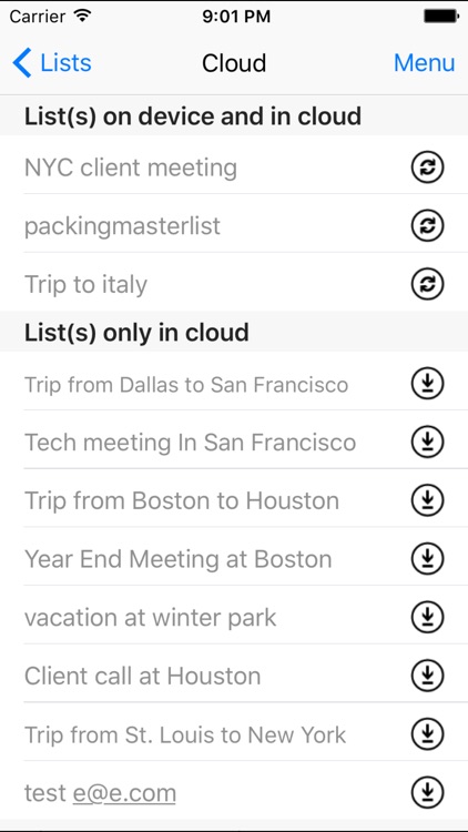 Packing_List screenshot-3