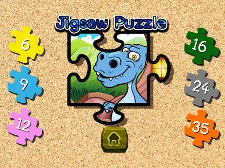 Dino Puzzle Jigsaw Games - Dinosaur Puzzles