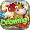 Drawing Desk & Paint Coloring Book " for Hay Day "