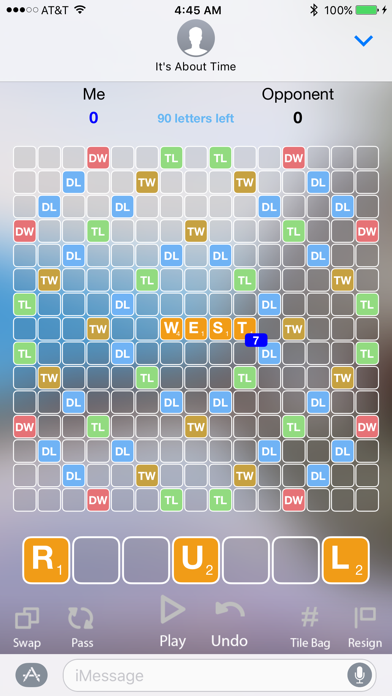Words for iMessage Game Screenshot