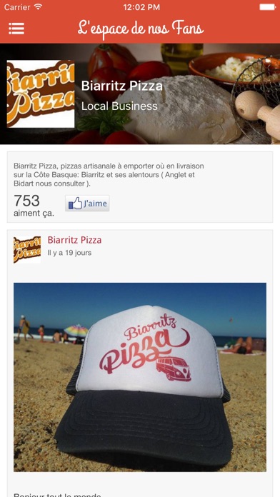 Screenshot #2 pour Biarritz Pizza