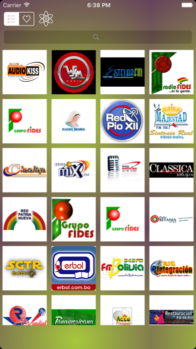 Radios de Bolivia en Vivo Gratis iPhone screenshot 3 - Music app
