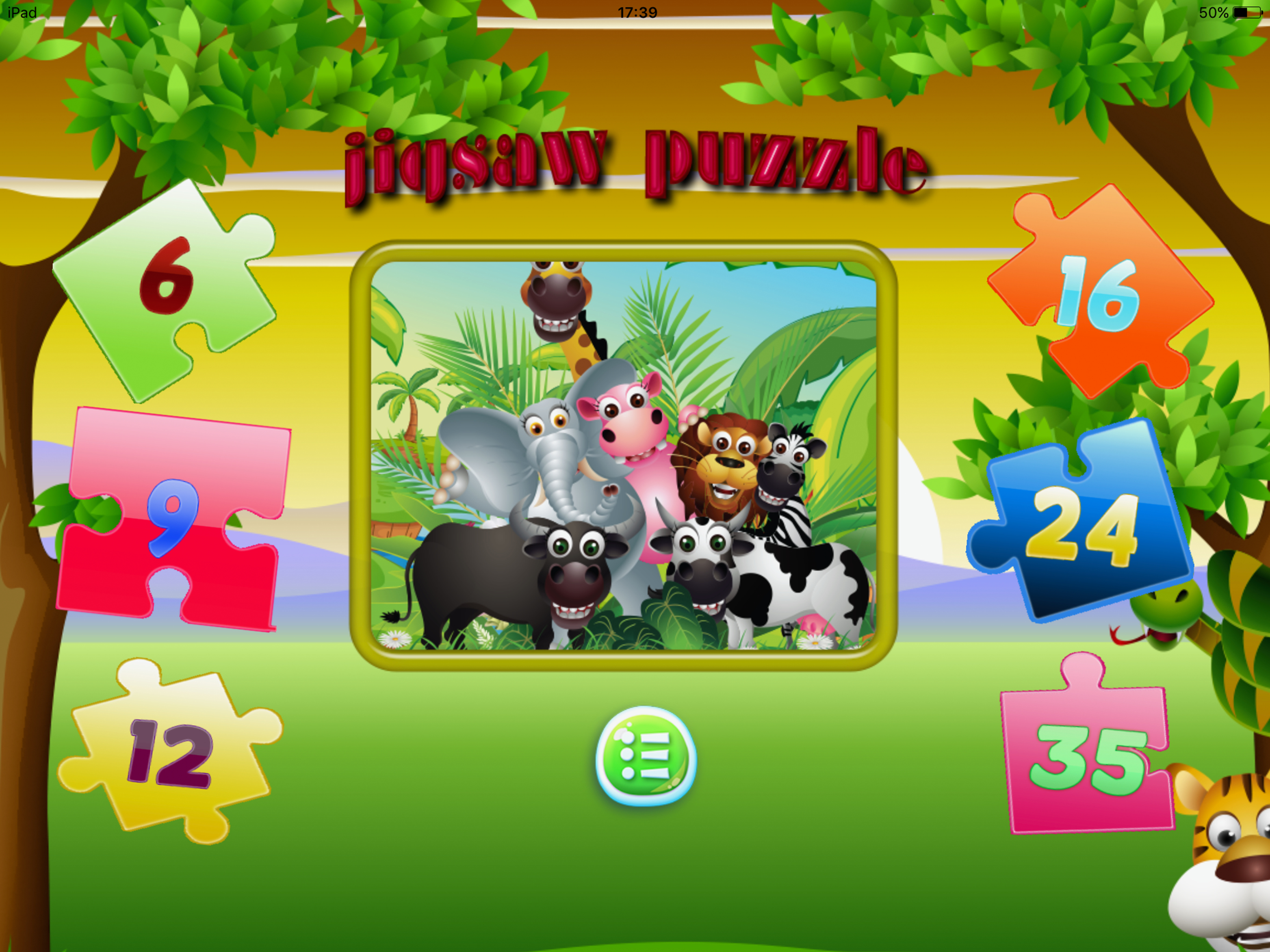 animals jigsaw puzzle 2nd grade learning games