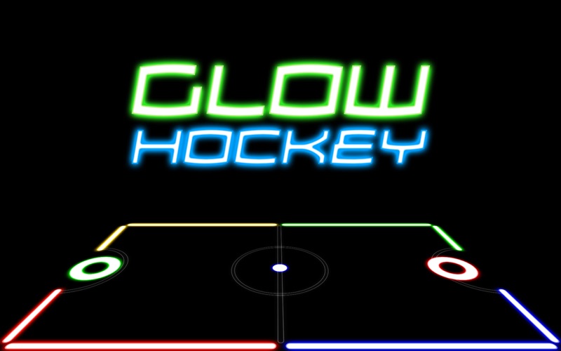 Screenshot #1 pour Glow Air Hockey