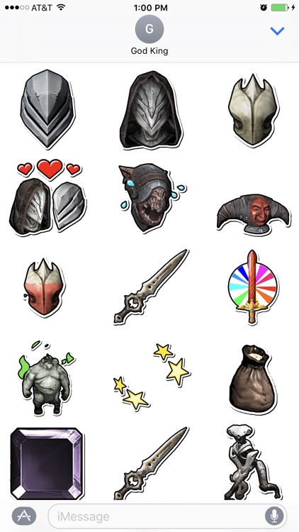 Infinity Blade Stickers