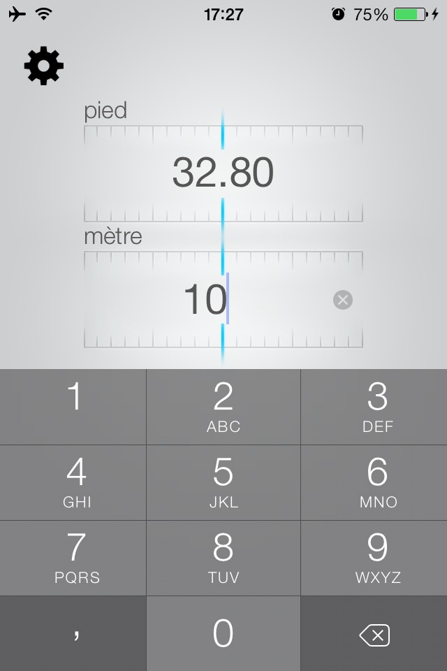 Foot Meter screenshot 2