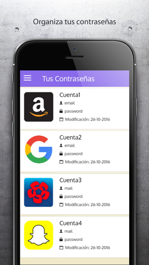 Administrador de Contraseñas(圖2)-速報App