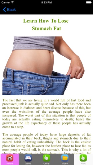 Lose Stomach Fat & Belly Fat(圖2)-速報App