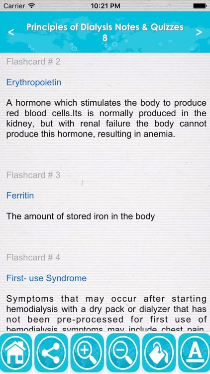 Principles Of Dialysis Exam Prep- Notes & Quizzes