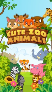 Cute Zoo Animals - Help Tigger rescue his friends screenshot #1 for iPhone