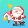 Stickers Merry Christmas Santa Claus