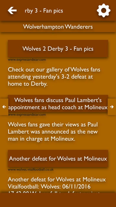 Screenshot #3 pour All The News - Wolverhampton Wanderers Edition