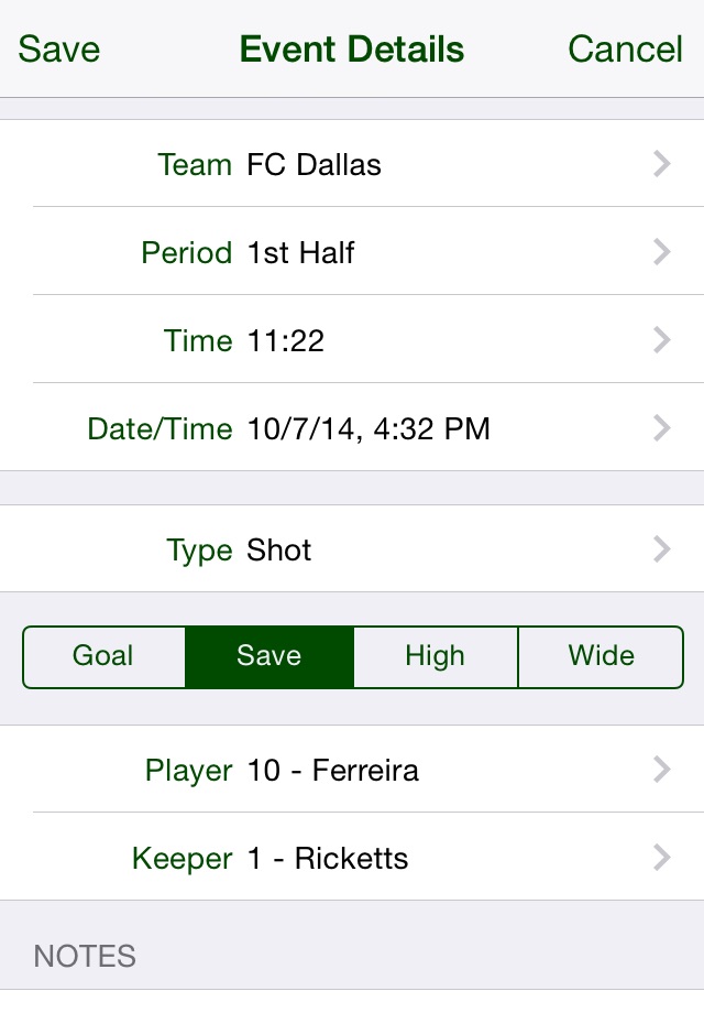 Score Soccer Lite screenshot 2