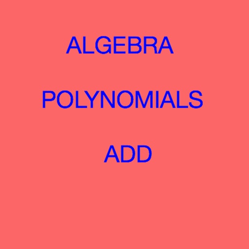 AlgebraPolynomialsAdd icon
