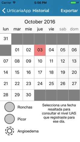 Game screenshot UrticariApp-Control Urticaria hack
