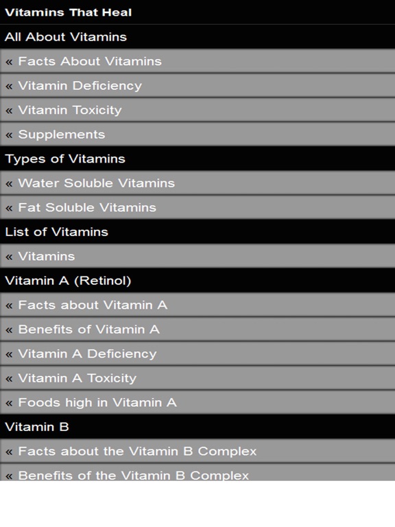 Screenshot #4 pour Vitamin that heals