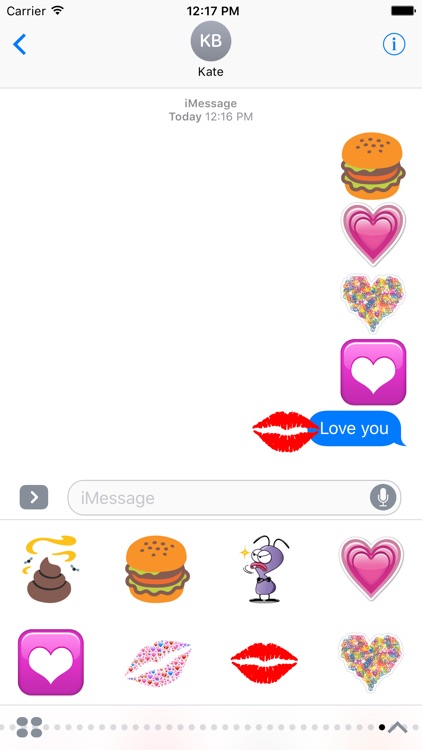 Emojis Stickers Pack For iMessage