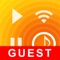 PlayMyQ Guest is a trimmed down and easy to use guest mode only version of PlayMyQ, that lets users connect to a shared player and request songs with the minimum amount of hassle
