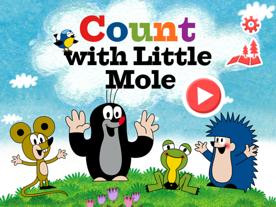 Count with Little Mole iPad app afbeelding 1