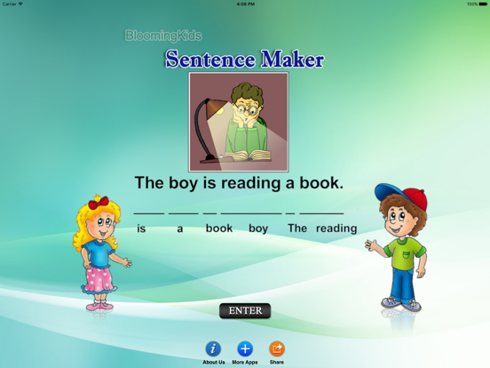 Screenshot #4 pour Sentence Maker App