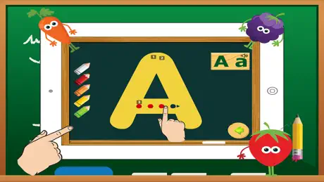 A-Z English Alphabet Kids - Fruits and Vegetables