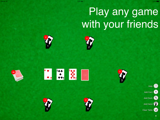 Screenshot #4 pour Virtual Card Table