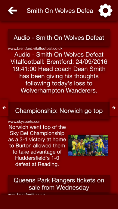 Screenshot #3 pour All The News - Brentford FC Edition