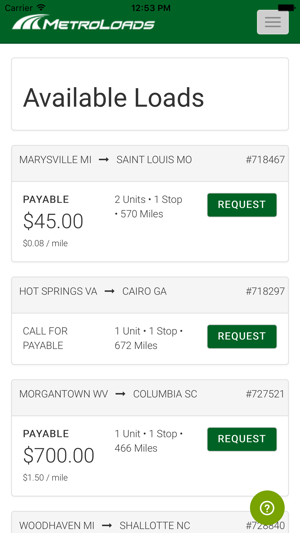 MetroLoads Now