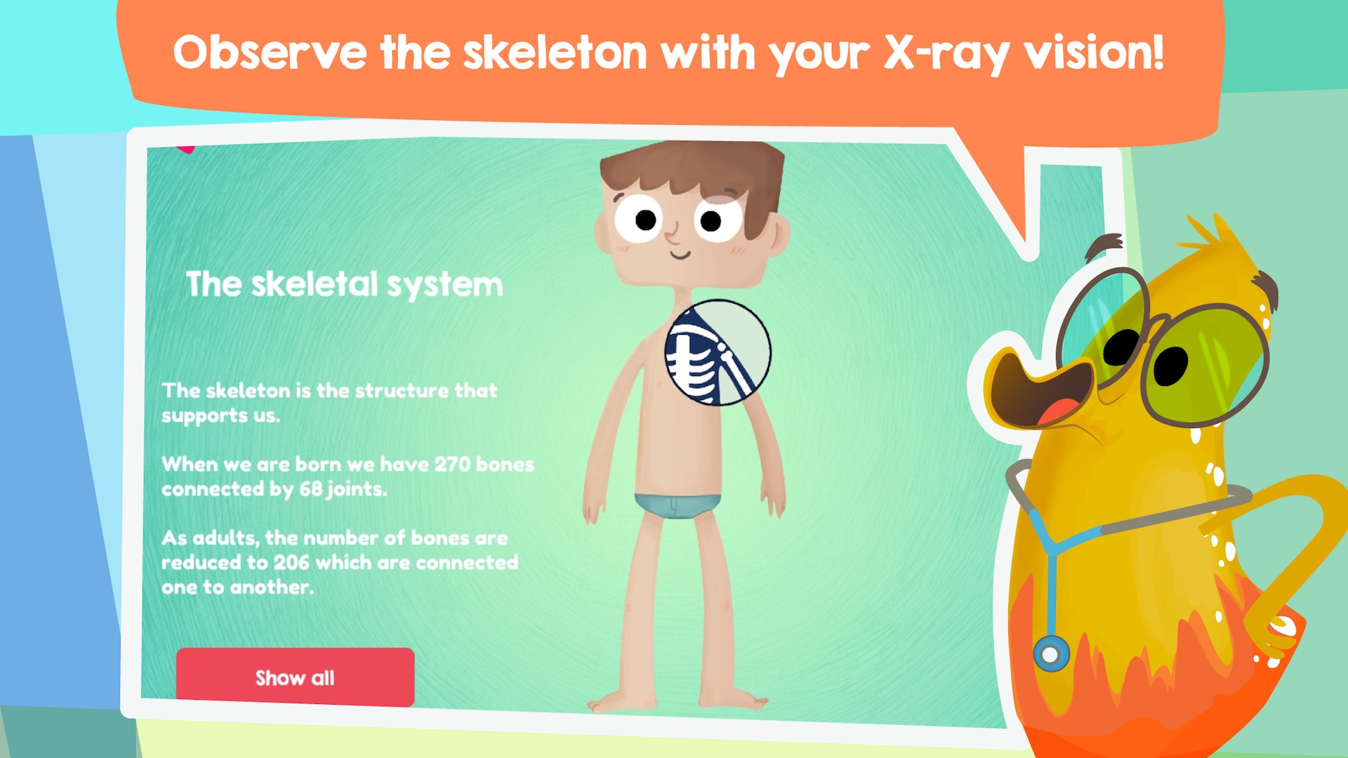 Doctor Justabout and the Human body screenshot 14