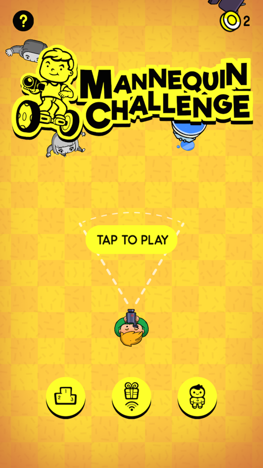 #1. Mannequin Challenge (iOS) 由: Ketchapp