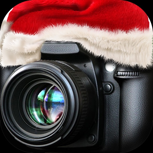 Christmas Photo Booth – New Year Camera Stickers