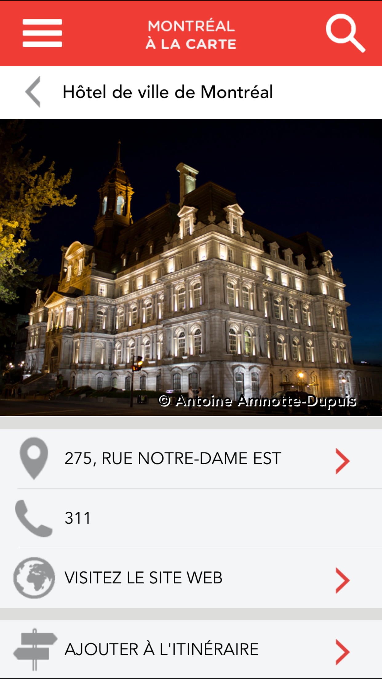 Montréal à la carte – Centre-ville screenshot 3