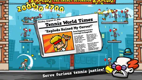 Tennis in the Face
