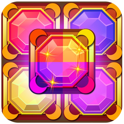 Jewel Miner Pro: Treasure Hunt Match 3 Game (For iPhone, iPad, iPod) Icon