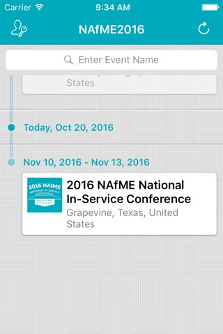 NAfME In-Service Conference 2016 screenshot 2