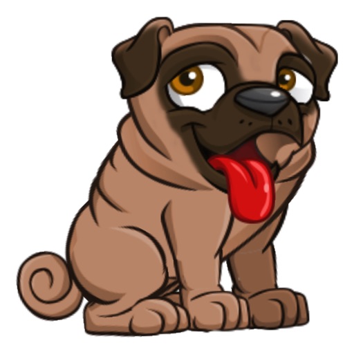 Sticky Pug - Animated